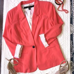 Kensie Coral Blazer